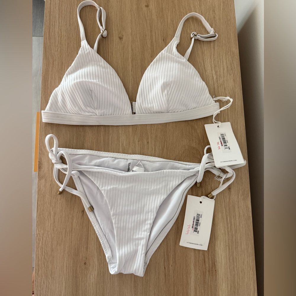 Vitamin A white bikini